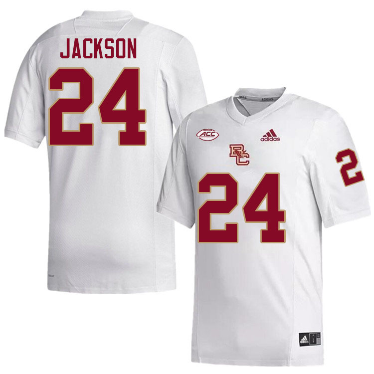 Amari Jackson Jersey,#24 Amari Jackson Boston College Eagles Football Jersey,Uniforms-White